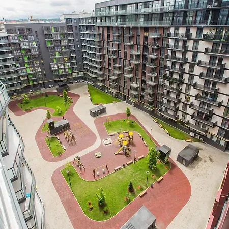 будинок авалон вул проспект чорновола 16є з сучасним ремонтом Apartman Lviv